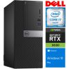 DELL 5050 MT i7-7700 8GB 256SSD M.2 NVME RTX3050 6GB WIN10Pro Kомпьютеры после ремонта