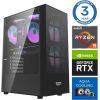 INTOP AQUA Ryzen 5 7600X 32GB DDR5 500SSD M.2 NVME+2TB RTX4060 8GB no-OS Персональные компьютеры