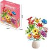 Leantoys Klocki kwiaty w wazonie 982 el.