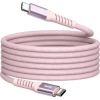Kabelis Verbatim Sync & Charge Magnetic Type-C  60W 120cm Pink Data USB kabeļi