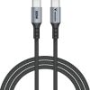 Kabelis Verbatim Sync&Charge Cable 60W 120cm Дата USB-кабели