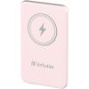 Enerģijas krātuve Verbatim Charge n Go 5000mAh Magnetic Wireless Charge Pink