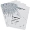 Revolution Skincare Biodegradable Purifying Charcoal Sheet Mask - A set of face masks with black charcoal Smaržas - NESAKĀRTOTS