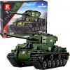 Jokomisiada Reobrix Licencjonowane Klocki Czołg Sherman M4A3E8 836 ele ZA5806 EDUKAMP