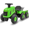 Baby Mix Jeździdełko traktor z przyczepą Benny zielony