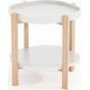 Papildus galdiņš NORAH 40x40xH60cm, balts Žurnālu un kafijas galdiņi