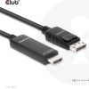 CABLE DP TO HDMI 3M/M/M CAC-1087 CLUB3D HDMI vadi