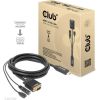 CABLE HDMI TO VGA 2M/M/M CAC-1712 CLUB3D  Кабель HDMI