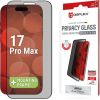 Apple iPhone 17 Pro Max Full Cover 3D Privacy Glass By Displex Black