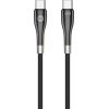Forever Sleek Kabelis USB-C / USB-C 1.0 m / 60W Data USB kabeļi