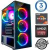INTOP Ryzen 5 5600X 64GB 1TB SSD M.2 NVME RX6600 8GB no-OS Personālie datori