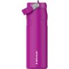 Stanley Termopudele ar salmiņu The IceFlow Bottle Flip Straw 2.0 0,7L violeta Pudeles