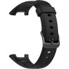Fixed Silicone Strap for Xiaomi Mi Smart Band 7 Pro Black Smart pūlksteņu aksesuāri