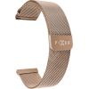 Fixed Mesh Strap with Quick Release 22mm for Smartwatch Rose gold Smart pūlksteņu aksesuāri