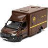 Kinsmart Metāla auto modelis Mercedes-Benz Sprinter (UPS Edition) 1:48 KT5476
