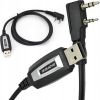 Baofeng USB cable for programming UV-5R 82 888S UV-S9 PLUS UV-13 16 17 21 radios with a K-type plug Дата USB-кабели