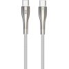 Forever Sleek Kabelis USB-C / USB-C 1.0 m / 60W Data USB kabeļi