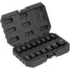 Uzgriežņu galviņu komplekts Yato YT-10253; 1/2''; 10-27 mm; 15 gab.