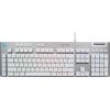 LOGITECH G815 LIGHTSPEED RGB Mechanical Gaming Keyboard – GL Tactile - WHITE - PAN - USB - NORDIC-613 - TACTILE SWITCH