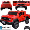 Jokomisiada Duże auto PICKUP na akumulator elektryczne dla dzieci 2os 4x4 paka PA0329 Jaunumi, Bērnu preces