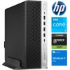 HP 600 G4 SFF i3-8100 64GB 128SSD M.2 NVME GT1030 2GB WIN11Pro Atjaunoti personālie datori