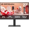 LG 27BA54QB-B 27 " IPS QHD 16:9 75 Hz 5 ms 2560 x 1440 pixels 350 cd/m² HDMI ports quantity 2 Monitori