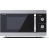 Sharp Microwave oven YC-MS31E-S Free standing 900 W Silver