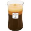 Woodwick Café Sweets Trilogy Vase (coffee sweets) - Scented candle 609.5g Telpu aromāti
