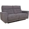 Recliner sofa BOSCO 2,5-seater with electric mechanism, grey