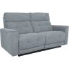 Recliner sofa BOSCO 2,5-seater with electric mechanism, bluish grey