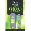 Dove Men Refresh +Care Set - Dárková sada péče o tělo Smaržas - NESAKĀRTOTS