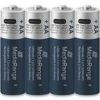 BATTERY RECH. LI-ION AAA 1.5V/500MAH 4P MRBAT160 MEDIARANGE Baterijas un akumulatori