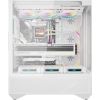 Darkflash DY460 computer case (White) + 4 ARGB fans Datoru korpusi