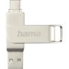 Hama 00182491 C-Rotate Pro 128GB USB 3.0 silver USB Flash atmiņas