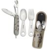 Martinez Albainox instruments Camping Cutlery Set. Arid MULTICAM Katli un pannas