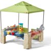 Step2 Domek dla dzieci patio z baldachimem i grillem Jaunumi, Bērnu preces