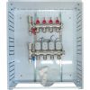 Hismart Heating Manifold 4 Loops with Thermal Actuators NC AC230V and Flow Meters Viedie slēdži