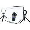 Puluz Photo box with a set of ring lamps, 30x30x30cm