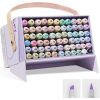 Double-sided Marker Pens ARRTX Oros, 66 Colours, pastel tone shade
