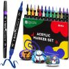 Acrylic Marker Pens ARRTX, 24 Colours