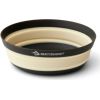 Sea To Summit Salokāma Bļoda FRONTIER UL Collapsible Bowl M  Bone White Galda piederumi