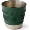 Sea To Summit Salokāma Krūze DETOUR Stainless Steel Collapsible Mug  Green Galda piederumi