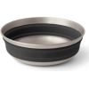Sea To Summit Salokāma Bļoda DETOUR Stainless Steel Collapsible Bowl M  Beluga Black Galda piederumi