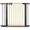 Milly Mally Bramka zabezpieczająca Barierka na schody z rozszerzeniami Guardy 104 Black Natural Mazuļu drošībai 