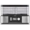 Caso Food Dehydrator DH 450 Power 370-450 W Number of trays 5 Temperature control Integrated timer Black/Stainless Steel Dārzeņu Tvaicētāji un Žāvētāji