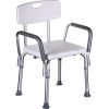 Actionmed Krzesło prysznicowe z oparciem i podłokietnikami Jaunumi - Sports
