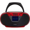 AIWA boombox sistēma ar bluetooth un TFT-LCD displeju, sarkans - BBTU-500DAB/RD Jaunumi - Audio-Video