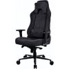 Arozzi Soft Fabric/Metal/Aluminium Gaming Chair Vernazza Soft Fabric Pure Black Gaming krēsli