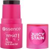 Essence What a Tint! Lip & Cheek Tint - Tyčinka na rty a tváře 5 g 10 Raspberry Vibes Smaržas - NESAKĀRTOTS