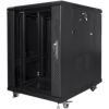 Lanberg Rack cabinet 19" free-standing 15U/600x800 (flat pack) FF01-6815-12B Black Серверы и компоненты серверов